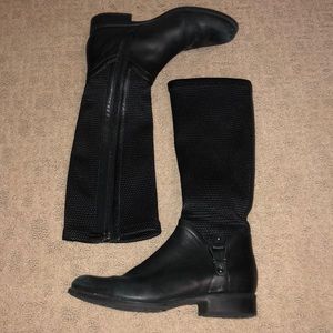 Black Blondo Riding Boots - Size US 8
